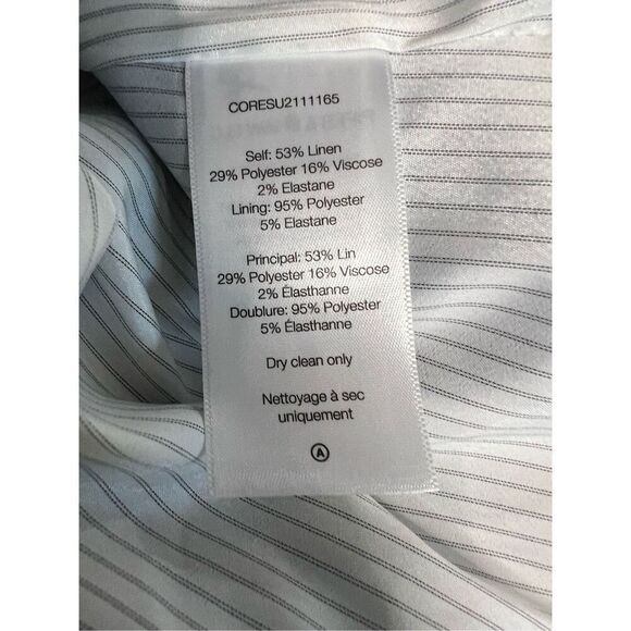 Veronica Beard Women's Blue Melange Dale Linen Dickey Jacket Size 6 NWT - Picture 8 of 9